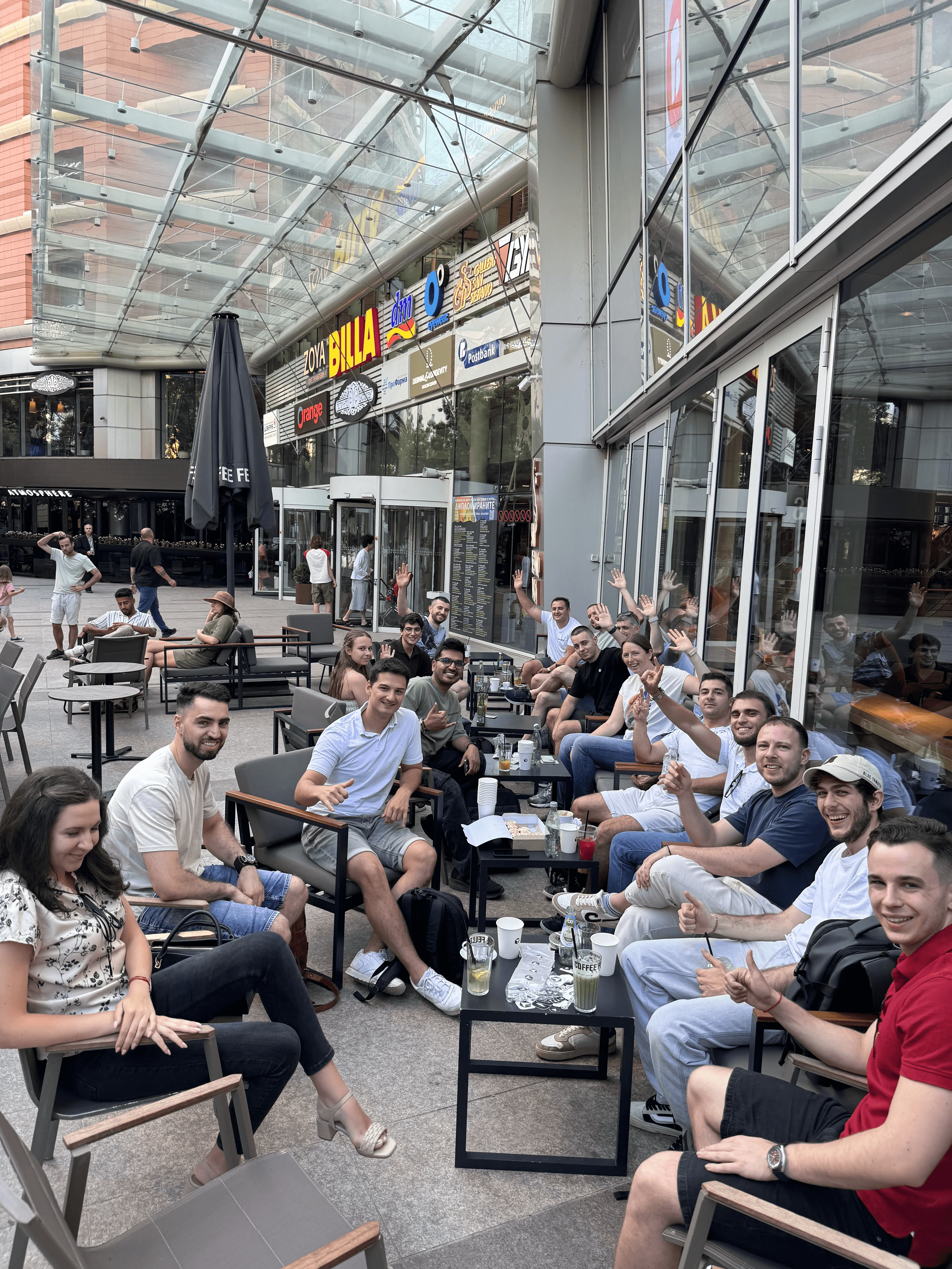 Cafe Cursor Sofia coworking session
