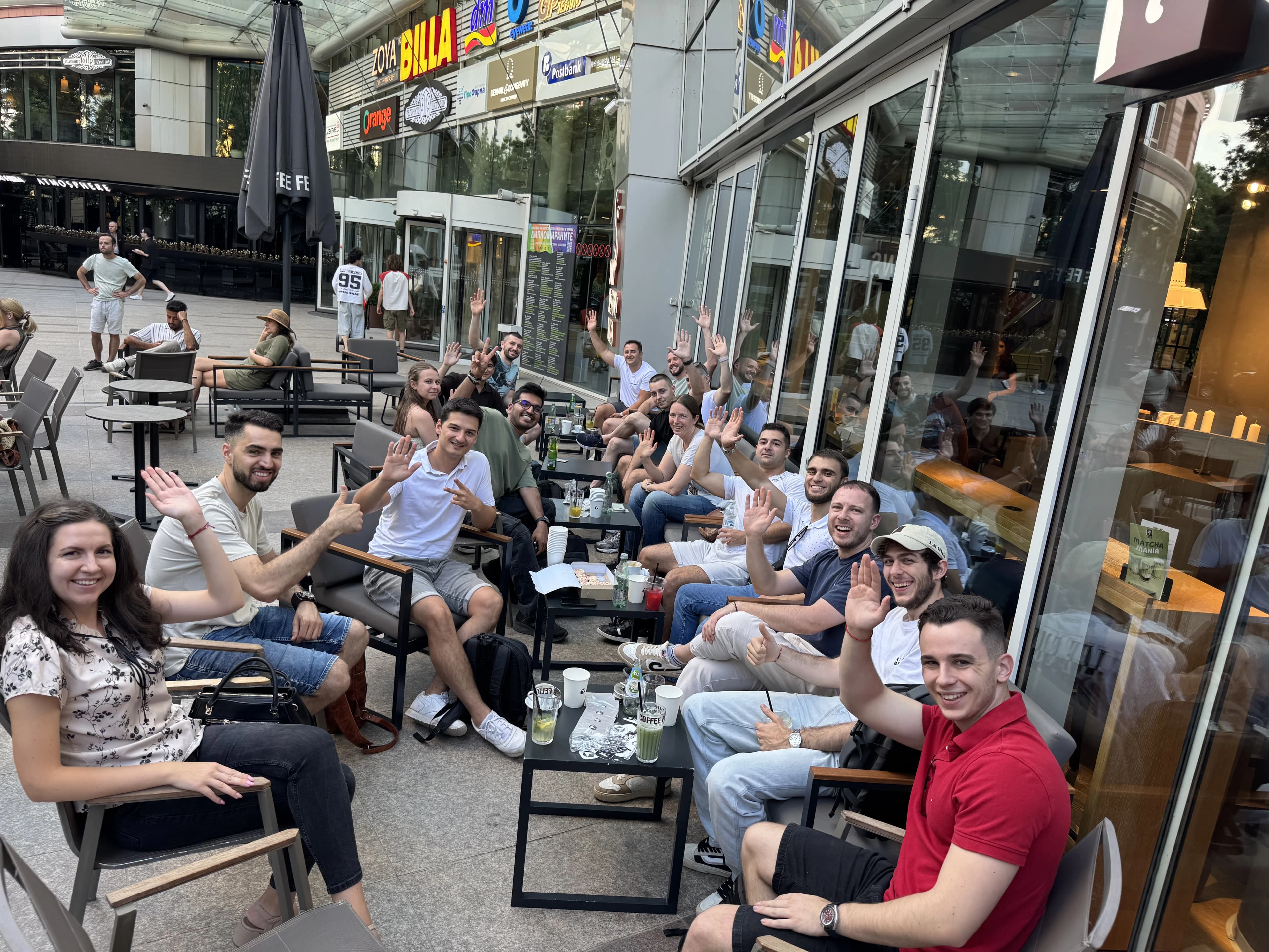 Cursor Meetup Sofia session moment
